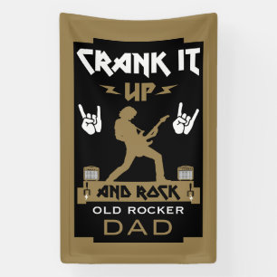 40 jaar oude rockers spandoek