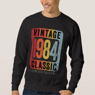 40 jaar oude Vintage 1984 40ste verjaardagsdecorat Trui