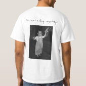 40-jarige man t-shirt (Achterkant)