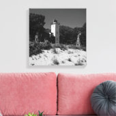 40 Mile Point Lighthouse Canvas Afdruk (Insitu (Woonkamer))