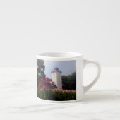 40 Mile Point Lighthouse geschiedenis espresso mok (Rechts)
