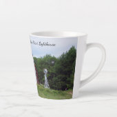 40 Mile Point Lighthouse Latte Mok (Rechts)