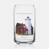 40 Mile Point Lighthouse peut verre (Recto)