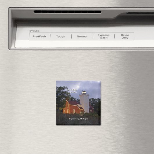 40 Mile point vuurtoren schemer magnet Magneet (Insitu (Vaatwasser))