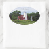 40 Mile Point Vuurtoren sticker (Tas)