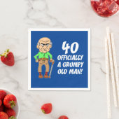 40 Officieel Een Grumpy Old Man servetten (Insitu)