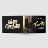 40 photos d'anniversaire 40e livre d'or noir (Complet)