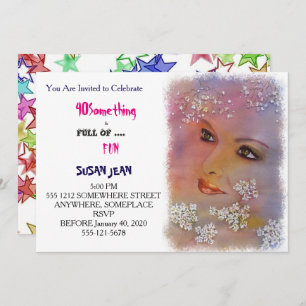 40 QUELQUE CHOSE et plein de la belle invitation