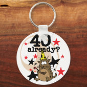 40 Reeds 's ochtends Sleutelhanger (Voorkant)