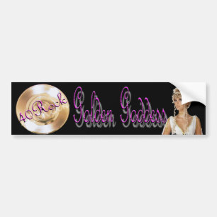 40 Rock Goddess Bumpersticker