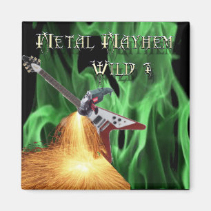 40 Rock Metal Mayhem Show Magnet Magneet