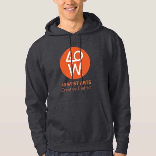 40 West Arts Unisex Hoodie (Voorkant)