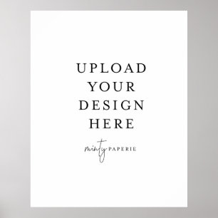 40 x 50 inch extra groot Poster - Portret