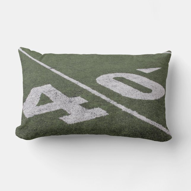 40 yard line Pillow Kussen (Voorkant)