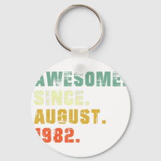 40 Year Old 40th Birthday Gifts Awesome Since Augu Sleutelhanger