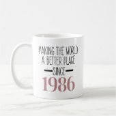 40 YEAR OLD GIFTS: This 40th birthday mug for wome (Gauche)