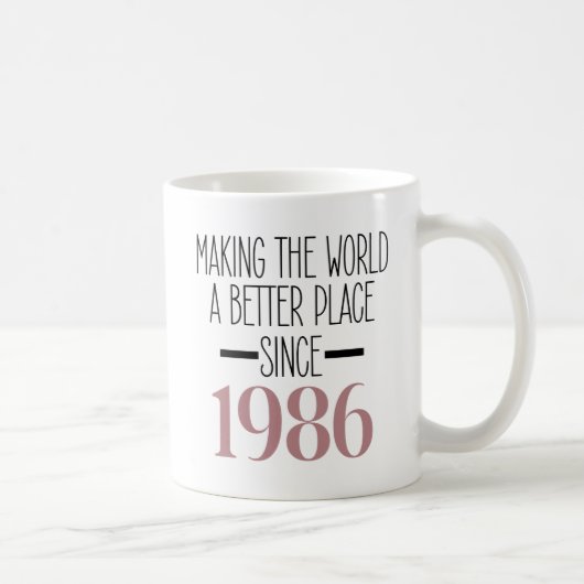40 YEAR OLD GIFTS: This 40th birthday mug for wome Koffiemok (Rechts)