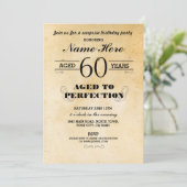 40E 50E 60E 70E TOUT ÂGE ANNIVERSAIRE INVITATION (Debout devant)