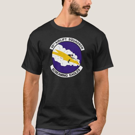 40e Airlift Squadron T-shirt (Voorkant)
