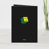 40e anniversaire 2 Carte Modèle photo d'image (Dos)