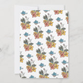 40e anniversaire Brunch Springtime Invitation (Dos)