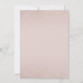 40e anniversaire Champagne Toast Party Invitation (Dos)