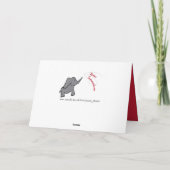 40e anniversaire de mariage de rubis femme carte é (Dos)