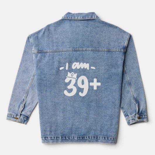 40e anniversaire DENIM JACKET (Verso)