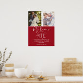 40e anniversaire du Mariage 2 Affiche de bienvenue (Cuisine)