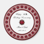 40e anniversaire du Mariage Magnet (Devant)