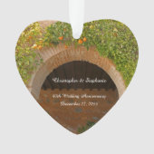 40e anniversaire du Mariage Oranges d'arcades rust (devant)