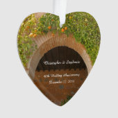 40e anniversaire du Mariage Oranges d'arcades rust (devant)