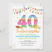 40e anniversaire Fiesta Invitation (Devant)