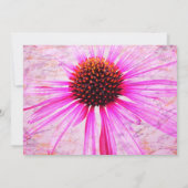 40e anniversaire Floral Photo Invitation (Dos)