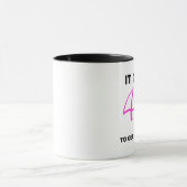 40e anniversaire Idées cadeaux pour Mug femmes - D (Centre)