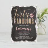 40e anniversaire invitation (Debout devant)