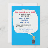 40e anniversaire invitation de fête 40 ans (Dos)