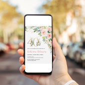 40e anniversaire invitation pour son anniversaire