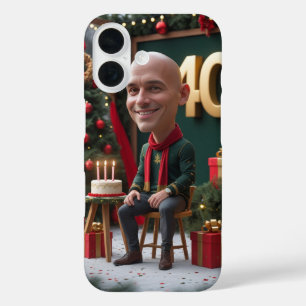 40e anniversaire iPhone 16 Coque - Élégante étape