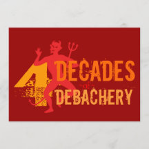 40e anniversaire - L'enfer des invitations à une f