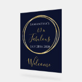 40e anniversaire Marine Gold Birthday Party Bienve (Angle)