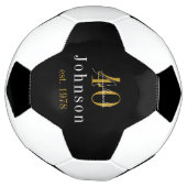 40e anniversaire personnalisé Black Gold (Tourné)