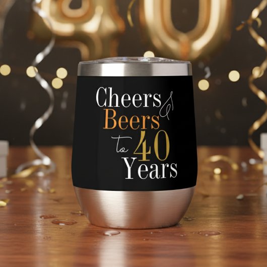 40e anniversaire Soeurs Bières Black Gold Party