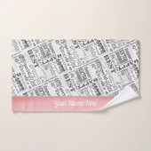 40e anniversaire spécial cadeaux personnalisés (Serviette à main)