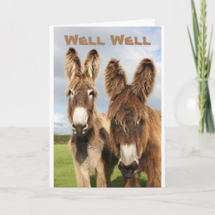 **40e BIRTHDAY** LAAT UW HAAR BENEDEN EN CELEBRATE Kaart