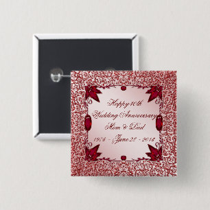 40e Button Jubileum bruiloft