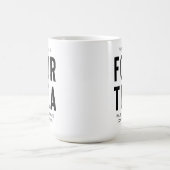 40e cadeau d'anniversaire Funny Tea Mug for Tea Dr (Centre)