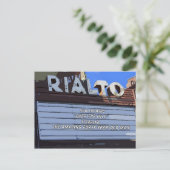 40e Carte postale d'anniversaire "Over the Hill" (Debout devant)