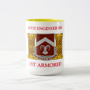 40E ENGINEER BATTALION 1STE GEARMOREERDE MOK