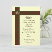 40e fête d'anniversaire invitation officielle à l' (Debout devant)